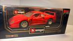 Ferrari f40 red Bburago 1.18