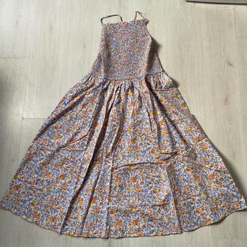 NIEUW lila J.CREW jurk met bloemetjes mt XL blote rug beschikbaar voor biedingen