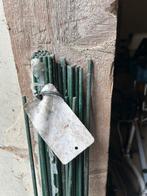 Spanstaven Trekdraden hekwerk staven ijzer Heras, Tuin en Terras, Tuinhekken en Hekwerk, Ophalen, Zo goed als nieuw, IJzer