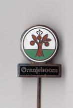 Oranjeboom emaille Logo Bier speldje, Verzenden