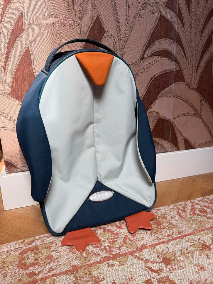 Samsonite Sammies Pinguïn Kinderkoffer, Sieraden, Tassen en Uiterlijk, Tassen | Rugtassen, Gebruikt, Minder dan 25 cm, 30 tot 45 cm