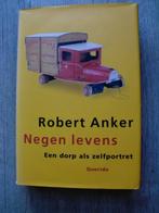 Robert Anker - Negen levens (Hardcover met stofomslag), Ophalen of Verzenden, Zo goed als nieuw