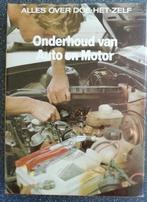 Boek Onderhoud van Auto en Motor, Boeken, Gelezen, Lekturama, Autotechniek, Ophalen