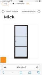 Buitendeur achterdeur Mick Lundia 211,5 x 93, Nieuw, Glas, 80 tot 100 cm, Ophalen of Verzenden