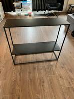 Bijzettafel, Huis en Inrichting, Tafels | Sidetables, Ophalen, 50 tot 100 cm, Rond, Zo goed als nieuw