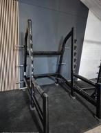 Life Fitness Olympic Squat Rack Black, Sport en Fitness, Fitnessmaterialen, Ophalen, Zo goed als nieuw, Benen, Overige typen