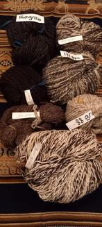 zelf gesponnen wol, Ophalen of Verzenden, Nieuw, Breien of Haken, Wol of Garen