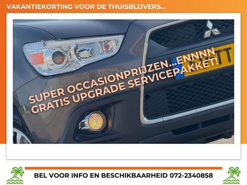 Mitsubishi ASX 1.6 Intro Edition ClearTec - Granite Brown -, Auto's, Mitsubishi, Bedrijf, Te koop, ASX, ABS, Airbags, Airconditioning