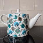 Jameson and Taylor, Retro, nieuwe theepot met bloemenmotief, Overige typen, Ophalen of Verzenden, Zo goed als nieuw, Overige stijlen