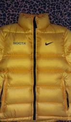 Nocta jas geel yellow down jacket maat S drake, Maat 46 (S) of kleiner, NIKE, Ophalen of Verzenden, Zo goed als nieuw