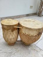 Marokkaanse kleiaardewerk Bongo Tbilat Drums, Muziek en Instrumenten, Percussie, Trommel, Ophalen of Verzenden