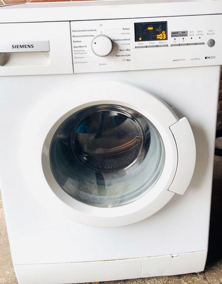 Zeer Mooie & Nette Siemens IQ300 Wasmachine 7KG in top staat, Witgoed en Apparatuur, Wasmachines, Zo goed als nieuw, Voorlader