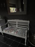 Vintage Bankje met Indiase Bekleding, Ophalen