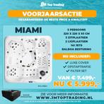 ACTIE!!! AquaLife Spa (jacuzzi)-Miami 220x220cm 5p (Balboa), Nieuw, Overige typen, Ophalen