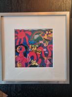 Kleurrijk Modern Kunstwerk, Ophalen of Verzenden