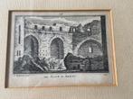 Abcoude gravure van In't Slot te Abkou uit 1702. A Rademaker, Antiek en Kunst, Kunst | Etsen en Gravures, Ophalen of Verzenden