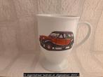 Drinkbeker van porselein met Citroen 2CV 6 Charleston, Antiek en Kunst, Ophalen of Verzenden