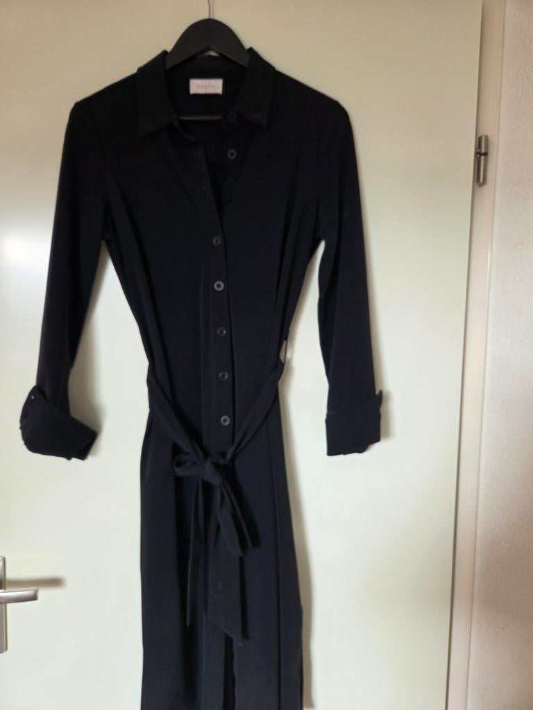 Daelin travelstof jurk maat S nieuw zonder kaartje, Zwart, Nieuw, Ophalen of Verzenden, Maat 36 (S)