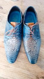 Giorgio puntschoenen echt leder met krokodil look maat 41, Ophalen of Verzenden, Zo goed als nieuw