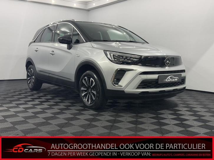 Opel Crossland 1.2 Turbo Elegance Half leder, Clima, Apple c, Auto's, Opel, Bedrijf, Te koop, Crossland X, ABS, Achteruitrijcamera