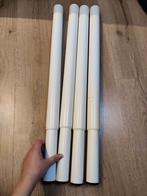 4x Olov bureau poten Ikea - zonder bevestigingsdoppen, Ophalen of Verzenden, Rechthoekig, 50 tot 100 cm, 50 tot 100 cm