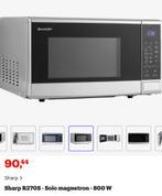 Sharp R270S Solomagnetron, Ophalen of Verzenden, Zo goed als nieuw, Vrijstaand, 45 tot 60 cm