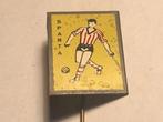 Metalen SPARTA VOETBALCLUB Speld (Geel/Rood/Wit/Zwart)., Verzamelen, Speldjes, Pins en Buttons, Verzenden, Zo goed als nieuw, Sport