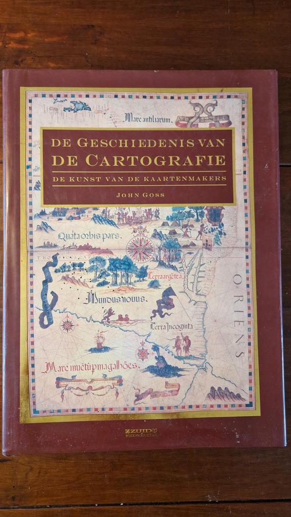 De Geschiedenis van de Cartografie - John Goss, Boeken, Atlassen en Landkaarten, Zo goed als nieuw, Overige atlassen, Wereld, Voor 1800