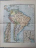 174-175 / Zuid Amerika met Chili en Rio Litho uit 1899, Ophalen of Verzenden