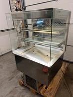 Horeca Wandkoeling supermarkt rvs verlichting gebaksvitrine, Ophalen, Gebruikt, Koelen en Vriezen