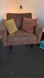 GRATIS: Fauteuil Cognac (Bruin-Lederlook) Zeer nette staat!, Huis en Inrichting, Fauteuils, Ophalen, 75 tot 100 cm, Zo goed als nieuw