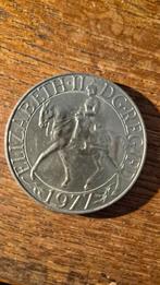 Britse munt 1977, Postzegels en Munten, Munten | Nederland, Ophalen of Verzenden, Koningin Beatrix, Overige waardes