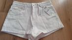 Stradivarius Spijkerbroek Kort - Maat 42, Kort, Wit, Maat 42/44 (L), Nieuw