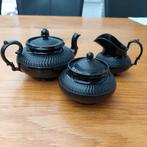 Antiek rouwservies in kinderformaat, Antiek en Kunst, Antiek | Servies compleet, Ophalen of Verzenden