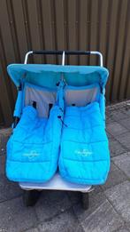 tweelingwagen, Kinderen en Baby's, Kinderwagens en Combinaties, Gebruikt, Duowagen, Combiwagen, Ophalen
