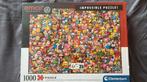 Emoji impossible puzzel 1000 stukjes, Ophalen of Verzenden, 500 t/m 1500 stukjes, Nieuw, Legpuzzel
