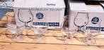 Glas glazen dobbelen bierglazen, Ophalen of Verzenden