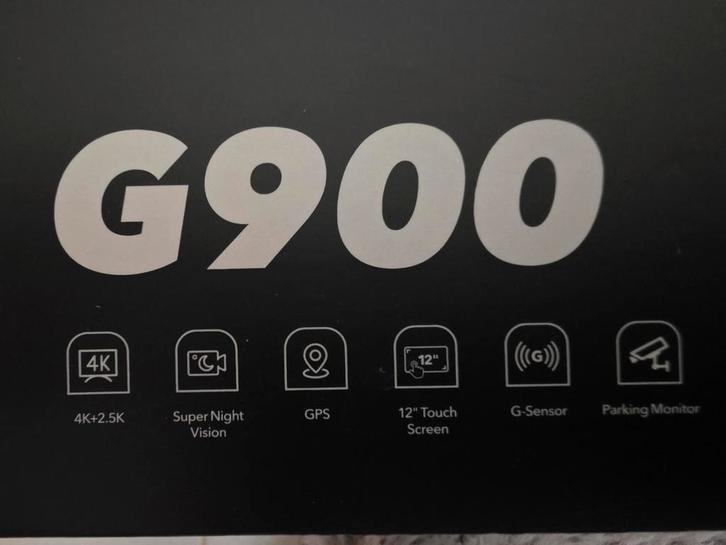 Wolfbox G900 Dashcam - Nieuw in doos!, Auto diversen, Dashcams, Nieuw, Ophalen of Verzenden