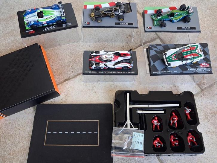 Collectie modelauto's - Formule 1 en Rally 1:43, Hobby en Vrije tijd, Modelauto's | 1:18, Zo goed als nieuw, Auto, Overige merken