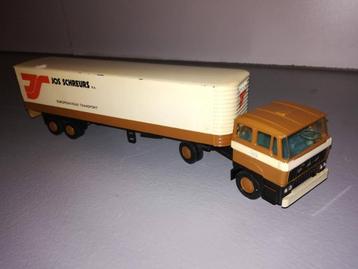 DAF 2800 - Trekker Eurotrailer - Jos Schreurs - 1:50 beschikbaar voor biedingen