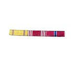 WWII US Ribbon Bar Amer Defense, Good Conduct, Bronze Star, Ophalen of Verzenden, Amerika, Embleem of Badge
