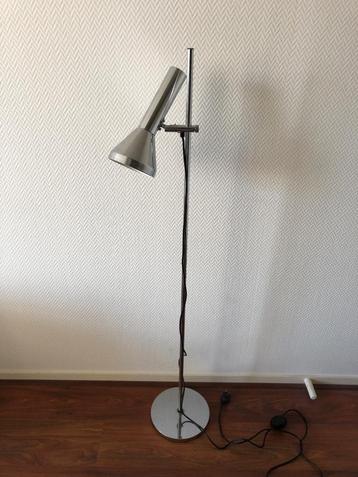 Hustadt Adjustable Chrome Floor Lamp, 