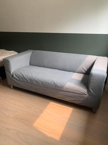 Mooi grijs Ikea bankje, Klippan bank (2 stuks) beschikbaar voor biedingen