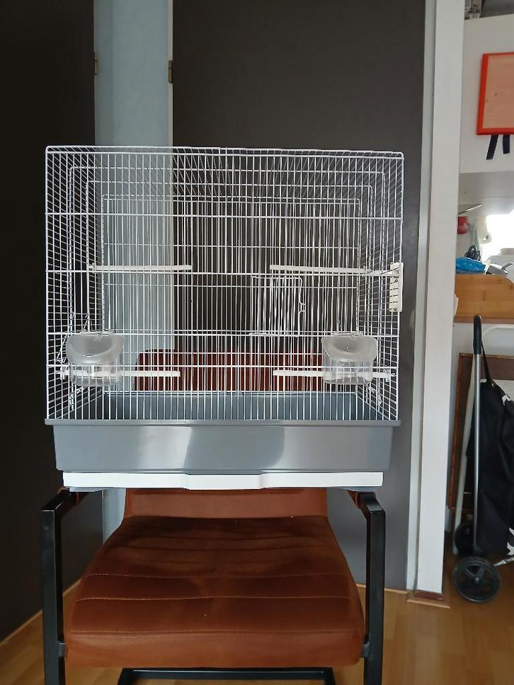 Vogelkooi Alfa 60cm, Dieren en Toebehoren, Vogels | Hokken en Kooien, Zo goed als nieuw, Vogelkooi, Metaal, Ophalen