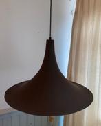 Vintage heksenhoed hanglamp, Ophalen of Verzenden, Gebruikt, Metaal, Minder dan 50 cm