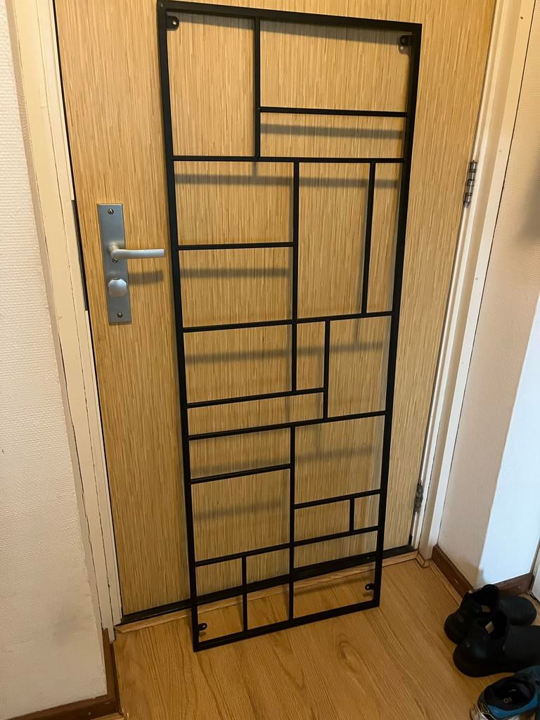 Stevig Wandrek Metaal - 150x55 cm, Ophalen of Verzenden, Gebruikt