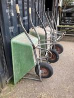 Kruiwagens groot en klein en steenkruiwagens en losse wielen, Tuin en Terras, Kruiwagens, Ophalen, Zo goed als nieuw, Handmatig