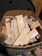 Schoon brandhout van pallets - zonder verf!, Doe-het-zelf en Verbouw, Hout en Planken, Gebruikt, Minder dan 25 mm, Ophalen of Verzenden
