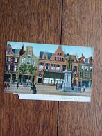 Haarlem 1910: Grote Markt standbeeld Laurens Janszoon Coster, Ophalen of Verzenden, Voor 1920, Gelopen, Noord-Holland