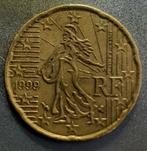 Frankrijk 20 eurocent jaar 1999, Ophalen of Verzenden, Frankrijk, 20 cent
